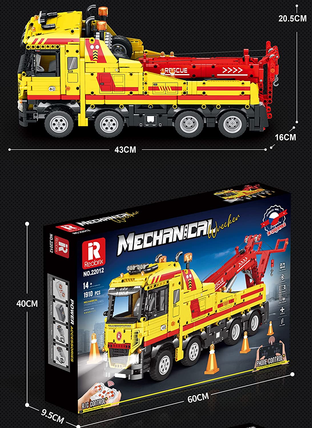 Lego wrecker best sale tow truck